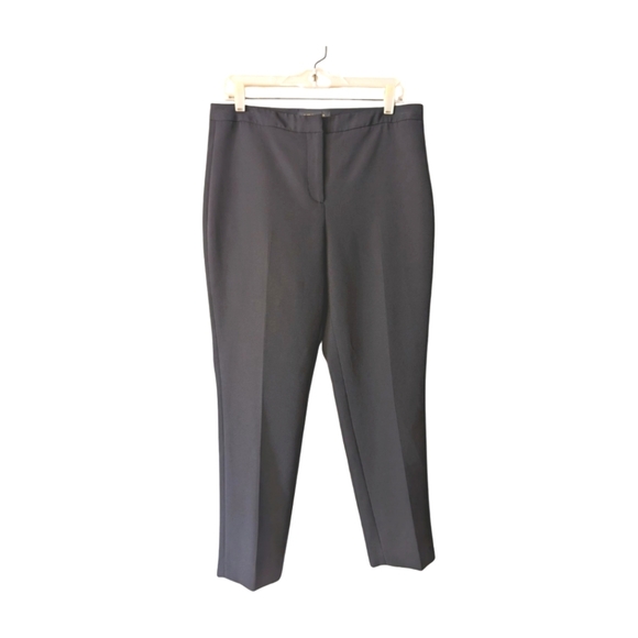Kobi Halperin Black Cropped Cigarette Pants Size 10 - Picture 1 of 8